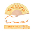 Fisura ⛱️ Ventaglio con Tracolla con Frase 42,5x23 cm.