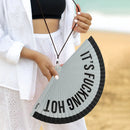 Fisura | Ventaglio Reversibile con tracolla e Messaggio