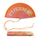 Fisura | Ventaglio Reversibile con tracolla e Messaggio