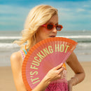 Fisura | Ventaglio Reversibile con tracolla e Messaggio