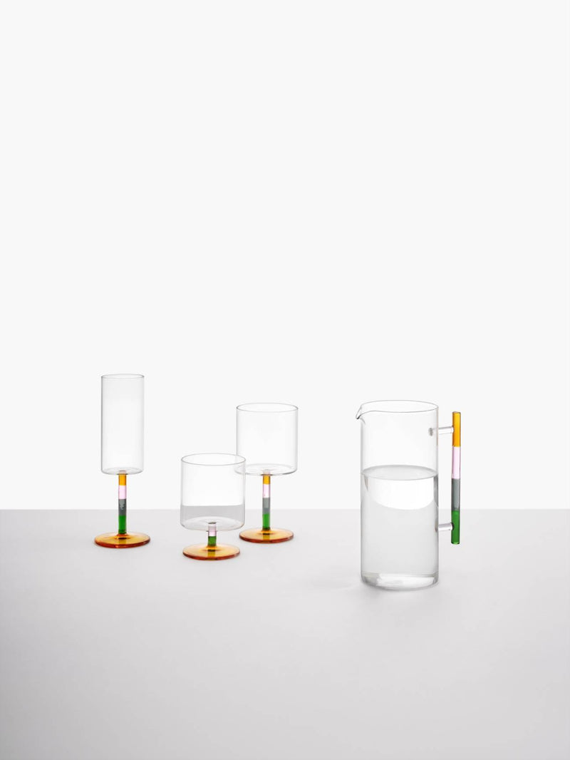 Calice Flute Andalusia in Vetro Borosilicato Ichendorf Milano