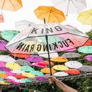 Fisura Ombrello con scritta