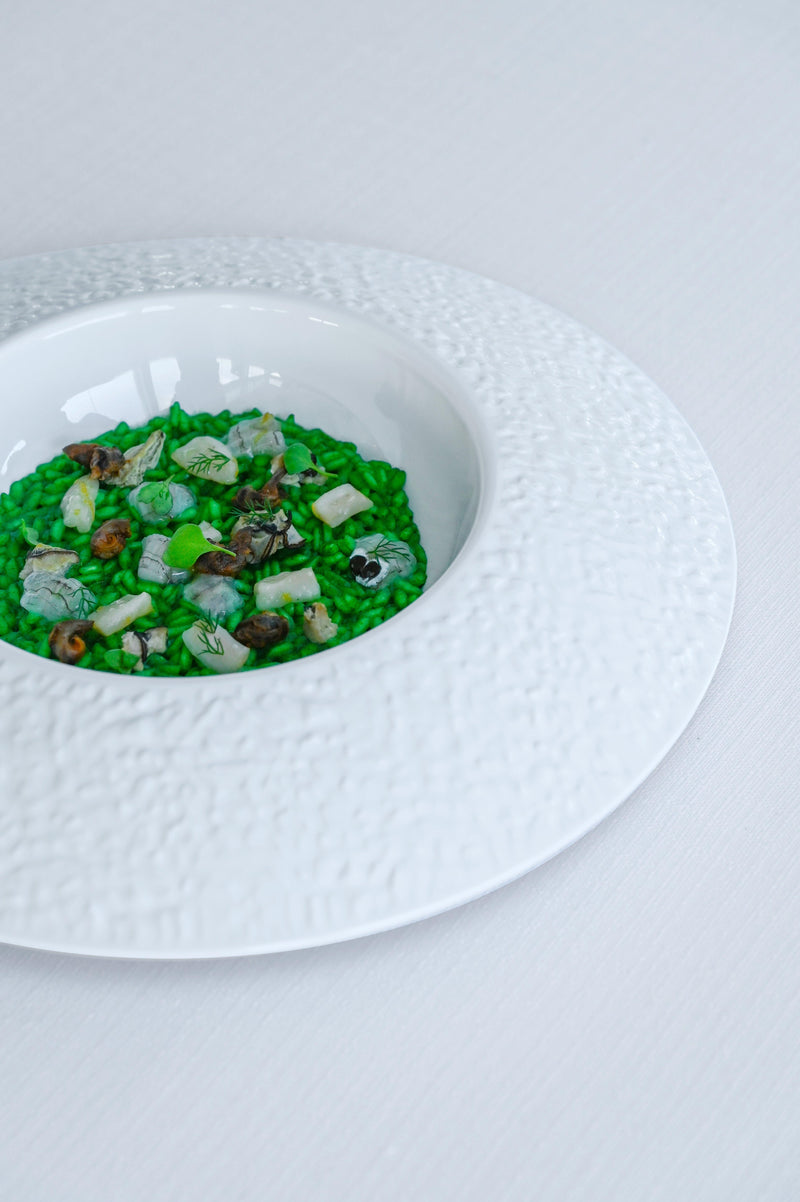 Piatto Pasta in melamina Ala Rovesciata Luna Avant-Garde Baci Milano