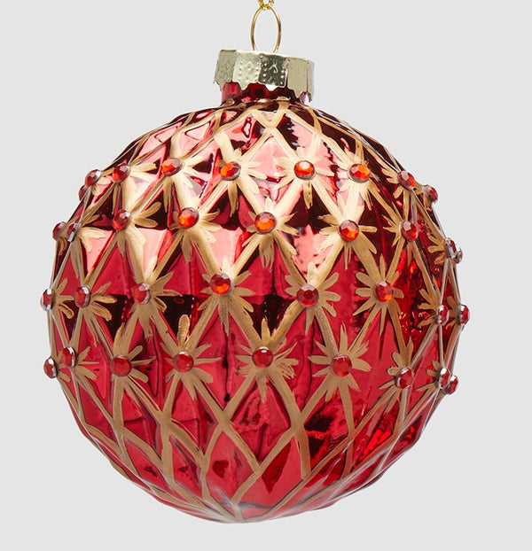 EDG Enzo De Gasperi | Palla decorativa in vetro Natale 2025