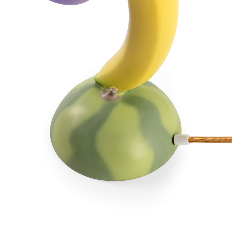 Seletti lampada da Tavolo Vitamin in resina Aubergine - Melanzana