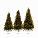 Fiori di Lena | Albero di Natale Courmayeur Slim con LED – 3 Altezze