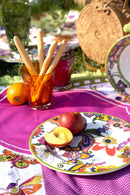 Servizio piatti 18 pz melamina Collezione AMAZZONIA  By Baci Milano