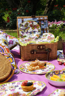 Servizio piatti 18 pz melamina Collezione AMAZZONIA  By Baci Milano