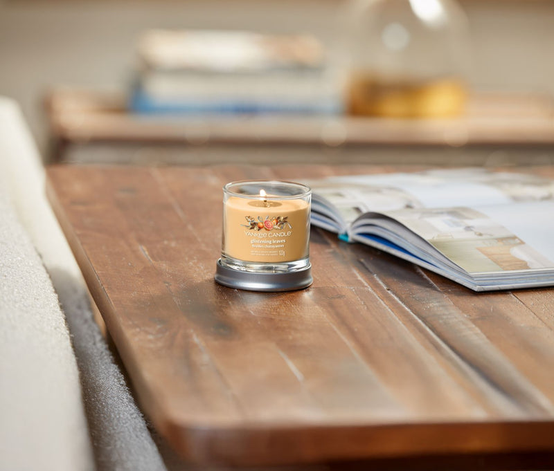 Yankee Candle | Candela tumbler signature Glistening Leaves