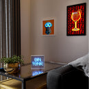 WD Lifestyle | Cornice con inserti luminosi decorata