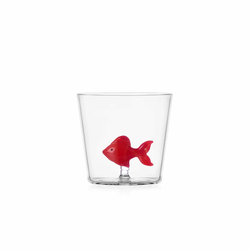 Animal Farm Bicchiere Tumbler Pesce Rosso