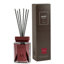 Muhà Profumatore Ambiente Perfume Diffuser New con bastoncini Bottiglia Vetro