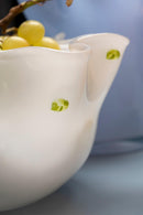 Vaso Centrotavola Ariette in vetro pasta colore soffiato a bocca Galbiati Milano