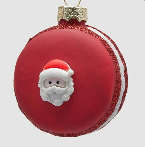 EDG Enzo De Gasperi | Macaron decorativo in vetro Natale 2025