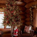 EDG Enzo De Gasperi | Base tronco con Babbo Natale Poly Natale 2025