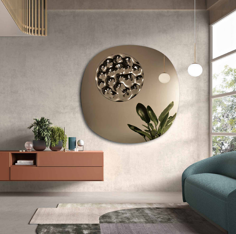 Capodarte | Specchiera da parete Bijou