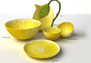 Bordallo - Pinheiro | Citron Lemon piatto Dessert in ceramica Ø 21 cm.