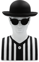 Baci Milano Busto decorativo Gli Inseparabili Mrs. White & Mr. Black