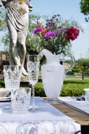 Set 4 Flute + Secchiello Champagne trasparente Baroque&Rock Baci Milano