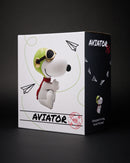 Blogo Design scultura Pop Snoopy Aviator in Poliresina H 25 cm.