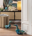 L'Oca Nera Quadro Floreale 100x80 cm. dipinto a Mano