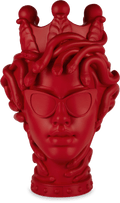 Testa Cameo decorativa La Vipera H.14 cm.  Baci Milano