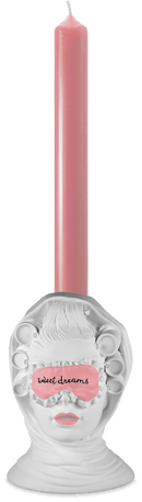 Portacandela + Candela  La Sognatrice Baci Milano