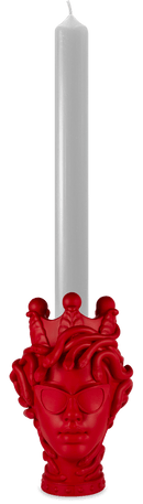 Portacandela + Candela  La Vipera Baci Milano