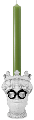 Portacandela + Candela  L'Hipster Baci Milano