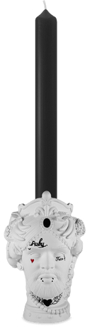 Portacandela + Candela Il Trasgressivo Baci Milano