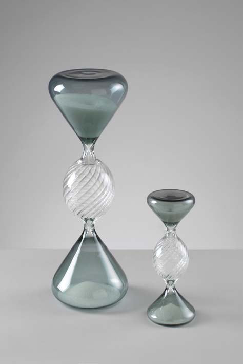 Oggetti Design Italiano Mascagni Clessidra Timer 30 Minuti Mascagni - Design Italiano In Vetro Bianco - Decorazione Per Oggetti Design Italiano Mascagni Clessidra Timer 30 Minuti Mascagni - Design Italiano In Vetro Bianco - Decorazione Per