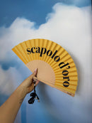 Fisura ⛱️ Ventaglio con Tracolla con Frase 42,5x23 cm.