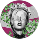 Baci Milano Sottobicchieri in melamina Ø 10 cm. Sagrada Familia