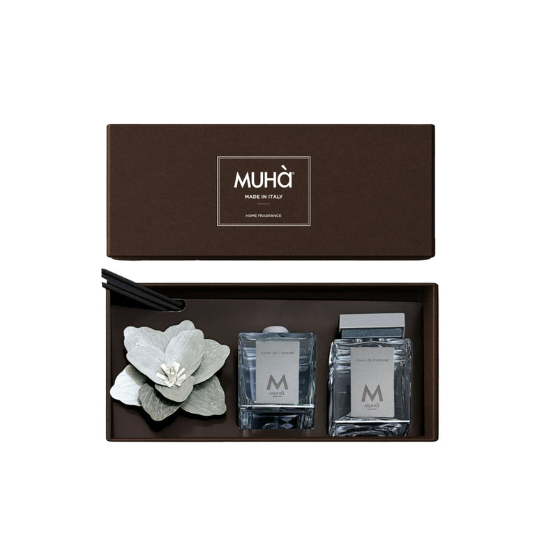 Muhà | Confezione regalo diffusore + Perfume "Magnolia"