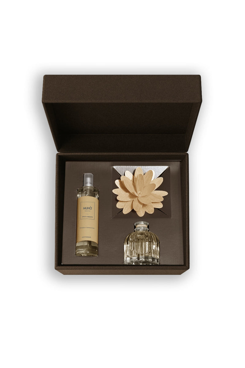 Muhà | Confezione regalo Spray + Diffusore "Flower"