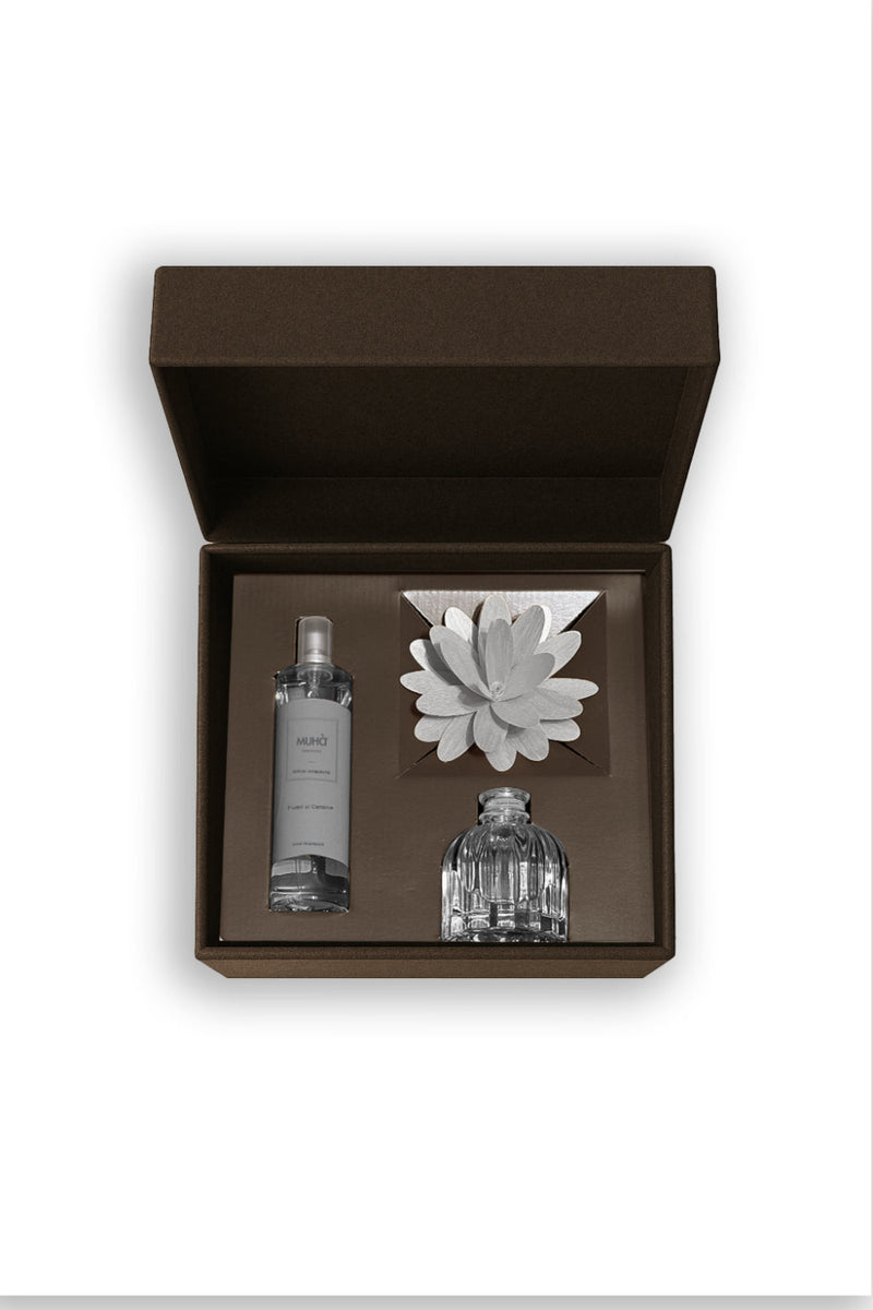 Muhà | Confezione regalo Spray + Diffusore "Flower"