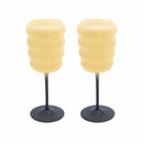 Set 2 Calici Vino stelo blu