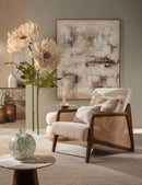 L'Oca Nera | Dalia - Fiore decorativo con base