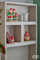 Enzo De Gasperi Contenitore Elfo in Ceramica Natale 2025