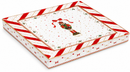 Easy Life | Vassoio aperitivi 25x25 cm in porcellana Nutcracker Twist