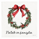 Simple Day | Set 20 Tovaglioli Natalizi in Carta 33×33 cm – 6 Decori