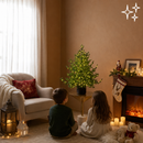 EDG Enzo De Gasperi | Albero di Natale Pino Lucciole con Led H 90 cm.