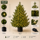 EDG Enzo De Gasperi | Albero di Natale Pino Lucciole con Led H 90 cm.