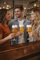 Simple Day | Set 2 Bicchieri da Birra “Mi faccio una birretta” 55 cl