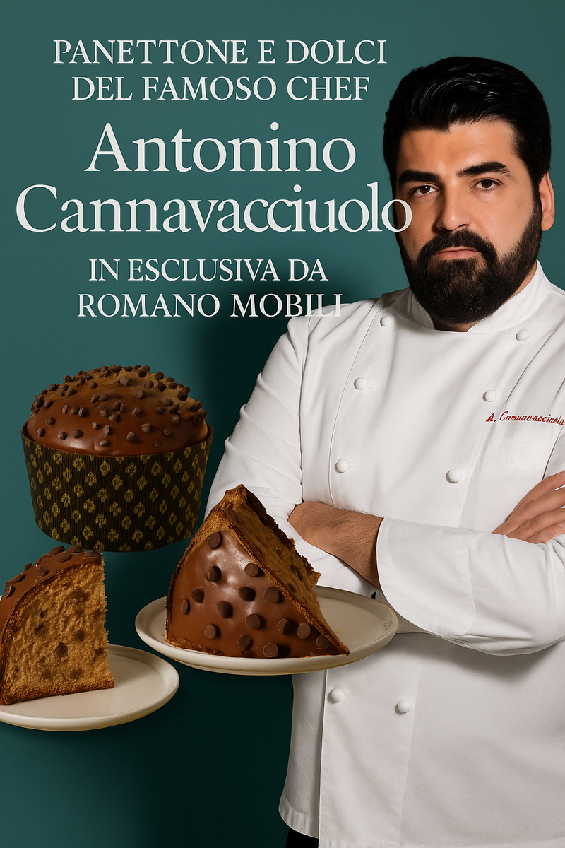 Laboratorio Cannavacciuolo | Panettone Albicocca e Cioccolato - 1 Kg.