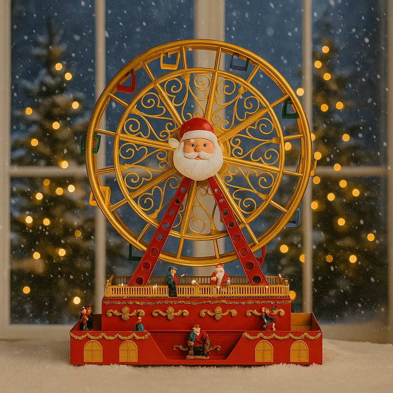 Timstor | Carillon Ruota Panoramica Animata Led Natale 2025
