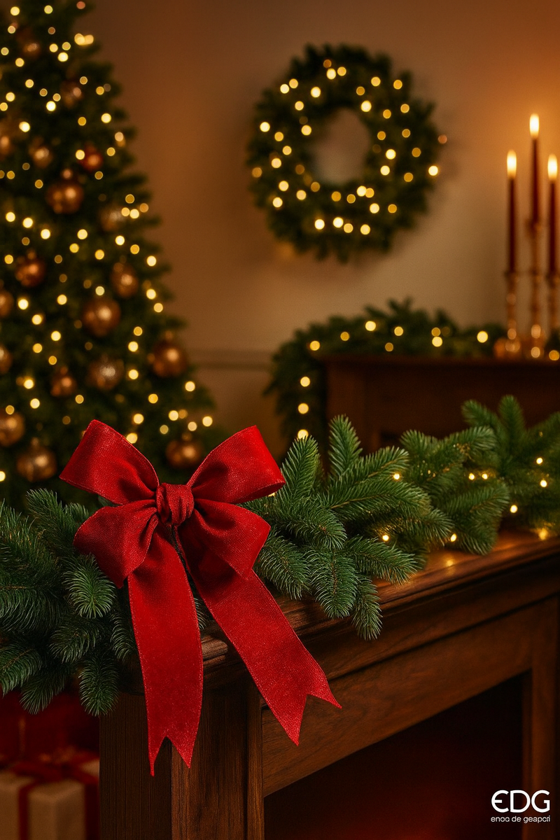 EDG Enzo De Gasperi | Festone decorativo di pino Natale 2025