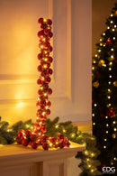 EDG Enzo De Gasperi | Festone decorativo con mix di sfere H 170 cm. Natale 2025