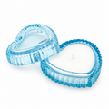 EDG Enzo De Gasperi | Candela Cuore in Vetro H 4 cm Ø 9 cm - 4 Colori