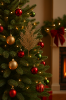 EDG Enzo De Gasperi | Cedro Glitter decorativo con ramo Natale 2025